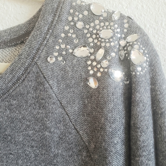#Victorias Secret Rhinestone Embellished Kimono Longsleeve Sweater - Picture 3 of 8